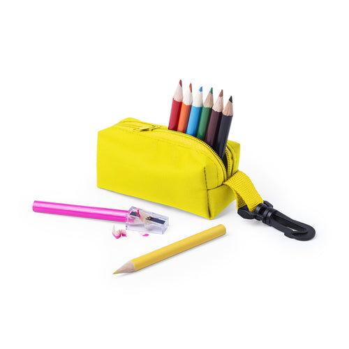 Etui en polyester 420D avec zip assorti et mousqueton pivotant - Migal Personnalise
