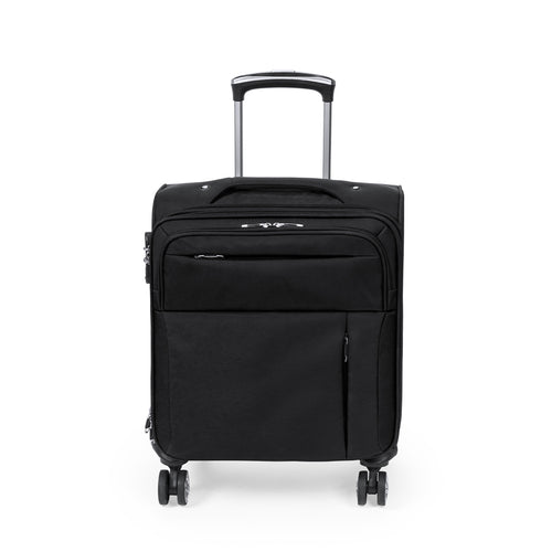 Trolley d’affaires avec ouverture totale et 4 roues tournantes en nylon - Zoidel Personnalise