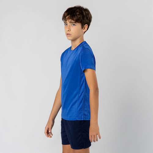 T-shirt technique pour enfants en 100% polyester respirant 135g/m2 en nid d´abeille - Rox Personnalise