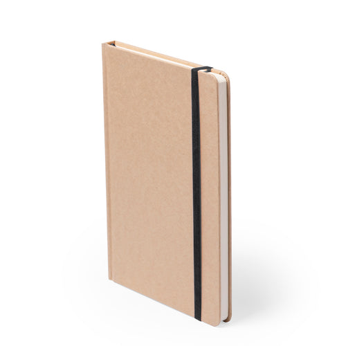 Bloc-notes A5 avec couvercles durs en carton recyclé résistant - Raimok Personnalise