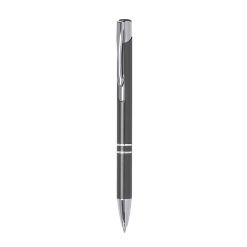 Stylo à bille à bouton-poussoir original dans un design bicolore élégant - Trocum Personnalise