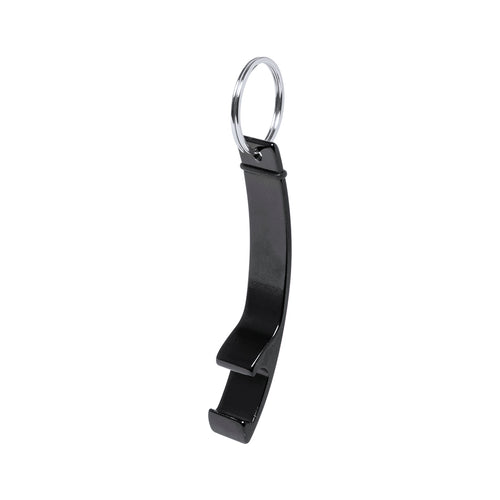 Porte-clés ouvre-bouteilles avec corps en aluminium - Milter Personnalise