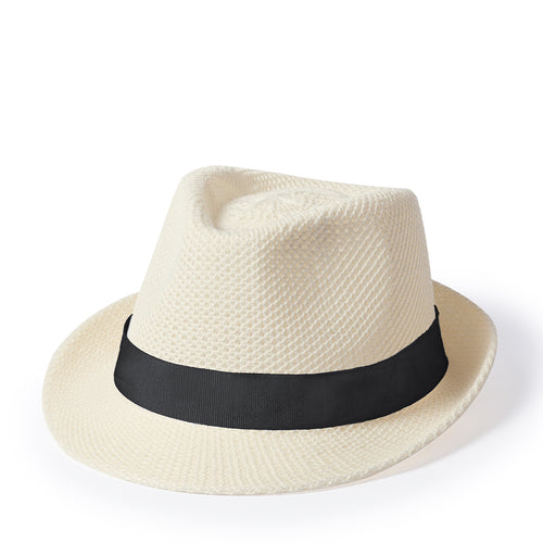 Chapeau de grande qualité en matière synthétique avec un ruban intérieur confortable assorti - Bauwens Personnalise