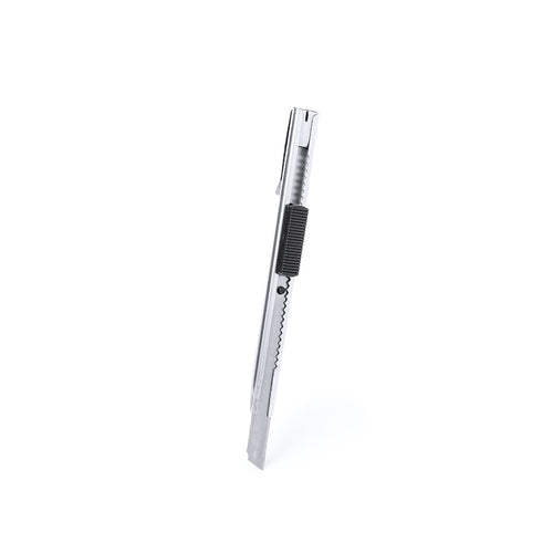 Cutter en acier inoxydable avec lame fine et clip de fixation - Fainel Personnalise