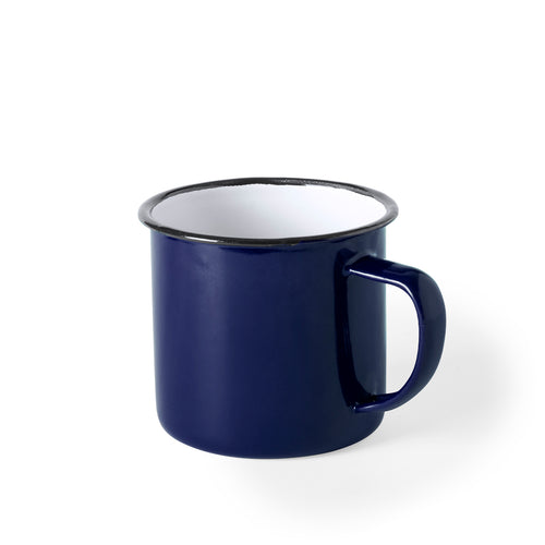 Tasse métallique de capacité de 380ml au design vintage et fini avec des imperfections pour un plus grand sentiment rétro - Wilem Personnalise