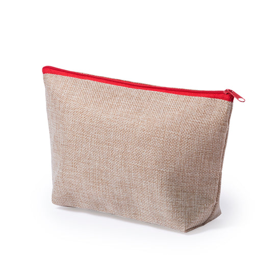 Trousse bicolore polyvalente en polyester avec une fermeture zippée déclinée en plusieurs coloris - Conakar Personnalise