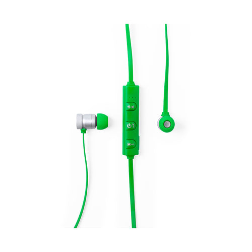 Ecouteurs bluetooth en aluminium toucher doux avec fixation aimantée - Voltar Personnalise