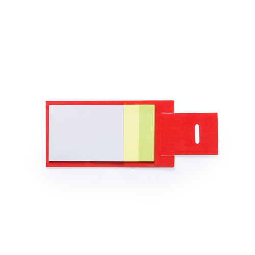 Porte-notes original en carton en forme de présentoir chevalet - Novich Personnalise