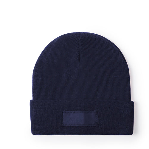 Bonnet en tricot doux et chaud en polyester élastique à double couche - Holsen Personnalise