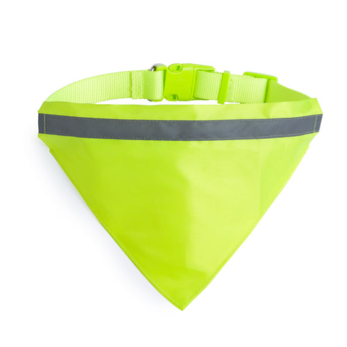 Collier bandana réfléchissant pour animaux, en polyester haute visibilité résistant et doux - Bipols Personnalise