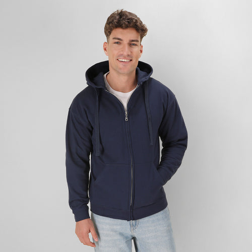Veste sweat zippée à capuche KEYA SWZ280 pour adulte en mélange de coton et polyester Personnalise