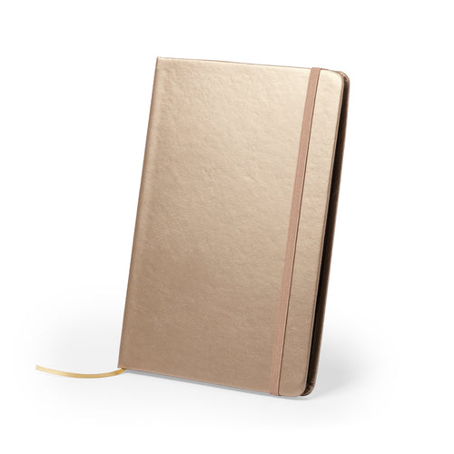 Bloc-notes en similicuir avec des couleurs métalliques saisissantes - Bodley Personnalise