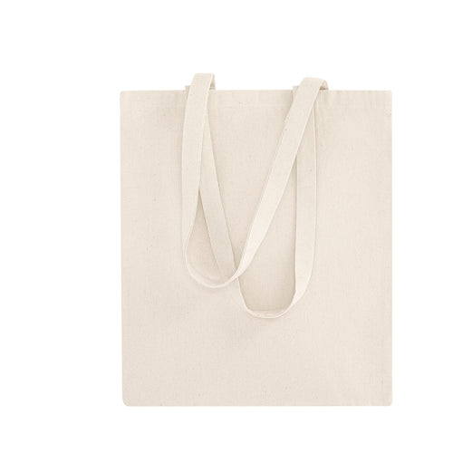 Sac en matériau résistant coton 140g/m2 avec finition en couleur naturelle - Siltex Personnalise