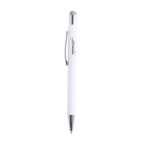 Stylo en aluminium en blanc mat élégant - Woner Personnalise