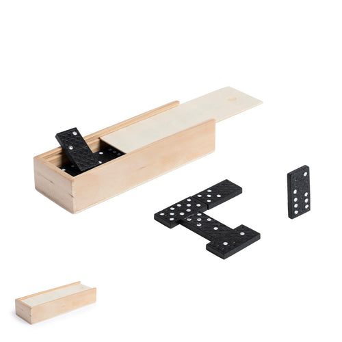 Jeux de domino en bois de 28 pièces - Prakon Personnalise