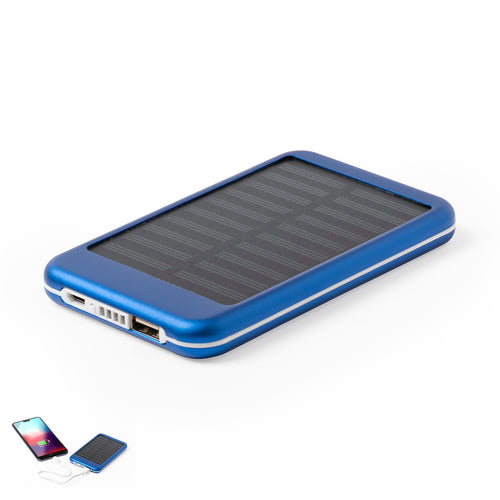 Batterie auxiliaire externe pour recharge solaire et grande capacité de charge -4,000 mAh- - Rudder Personnalise