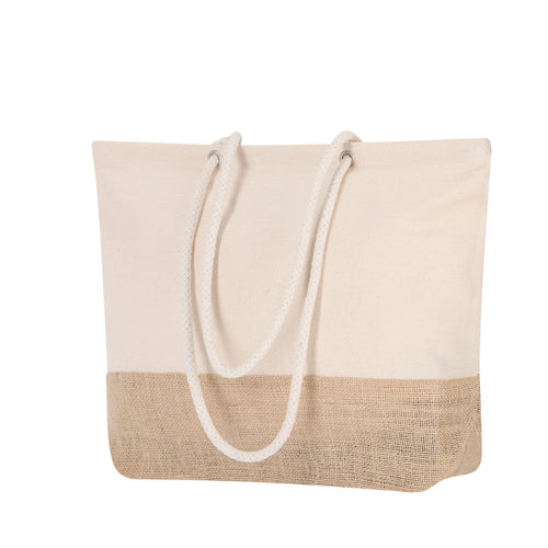 Sac en jute et coton - Bitalex Personnalise
