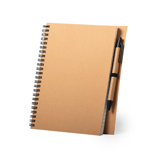 Carnet A5 et stylo à bille - Neyla Personnalise