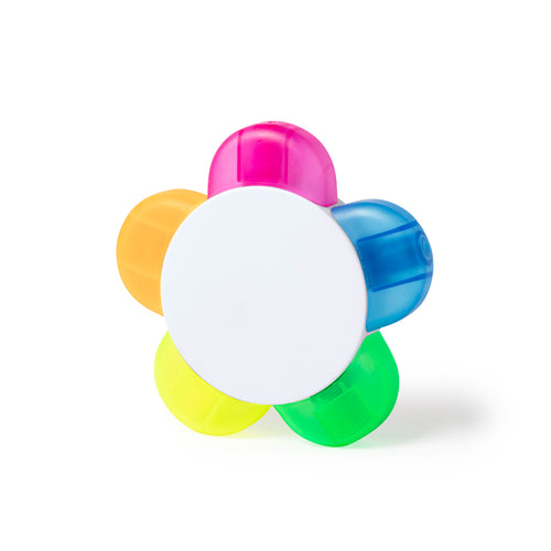 Set de surligneurs en forme de fleurs - Hindal Personnalise