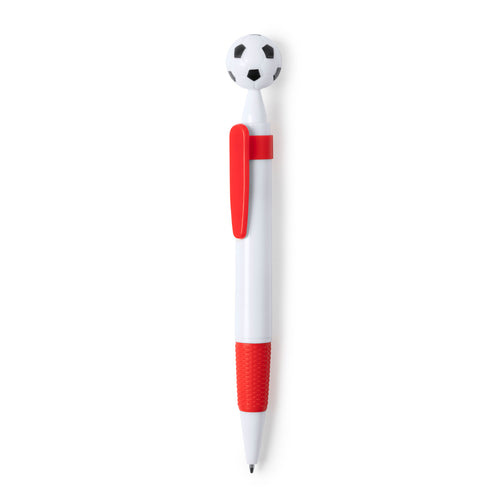 Stylo à bille pour les fans de football, avec poussoir en forme de ballon - Basley Personnalise