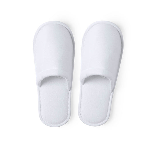 Paire de pantoufles unisexes composées d'une combinaison de coton et de polyester - Tarkun Personnalise
