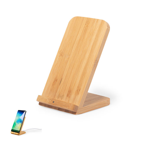 Chargeur sans fil avec fonctionnalité de support pour smartphone - Dimper Personnalise