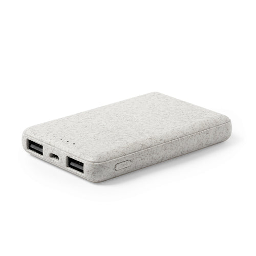 Batterie de secours de la gamme éco-friendly en paille de blé, afin de promouvoir l'utilisation de matières premières naturelles et de réduire les émissions polluantes - Shiden Personnalise