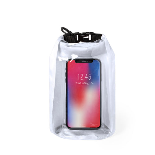 Sac étanche de capacité 2l, avec fenêtre tactile transparente pour smartphone - Kambax Personnalise
