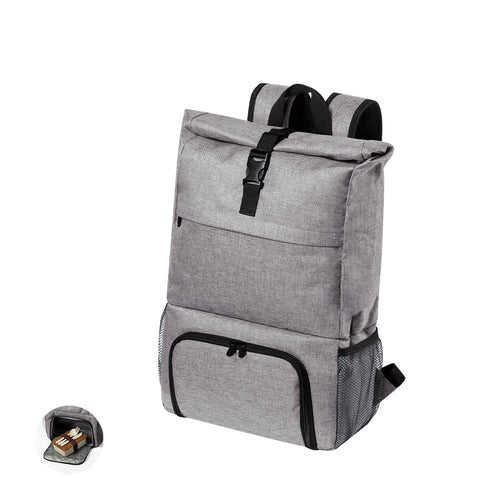 Sac à dos polyvalent en polyester 600D résistant avec une finition denim - Howar Personnalise