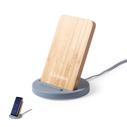 Chargeur sans fil avec fonction de support pour smartphone - Wiket Personnalise