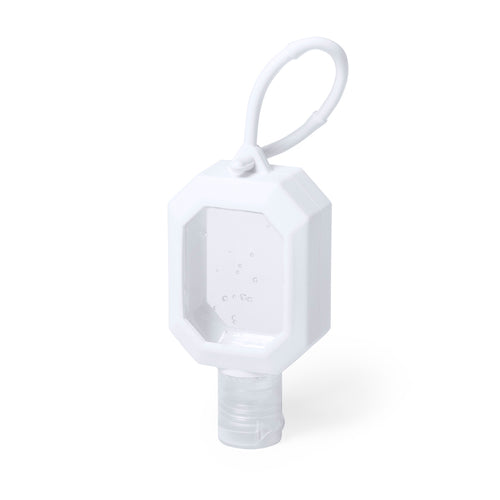Gel hydroalcoholic pour l’hygiène et le nettoyage de la peau dans un flacon rechargeable de 30 ml, avec extrait balsamique d’Aloe Vera - Flaix Personnalise