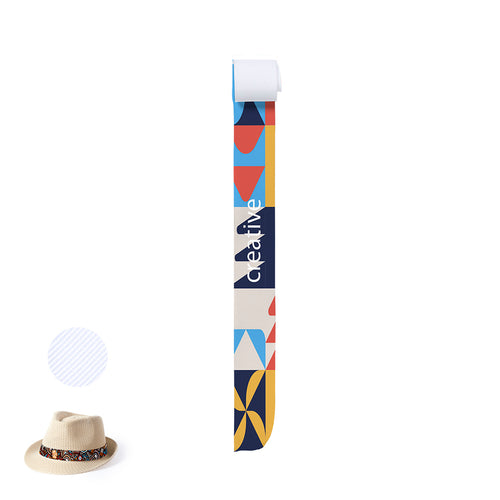 Ruban chapeau en polyester de 67 x 3,7 cm, spécial pour le marquage par sublimation - Hico Sublimation Personnalise