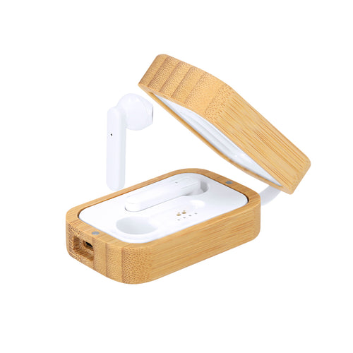 Casque intrauralde ligne naturelle, avec connexion Bluetooth® batterie 5 - Tresan Personnalise