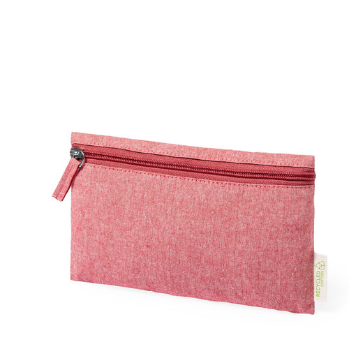 Trousse de toilette de ligne naturelle en coton recyclé - Halgar Personnalise
