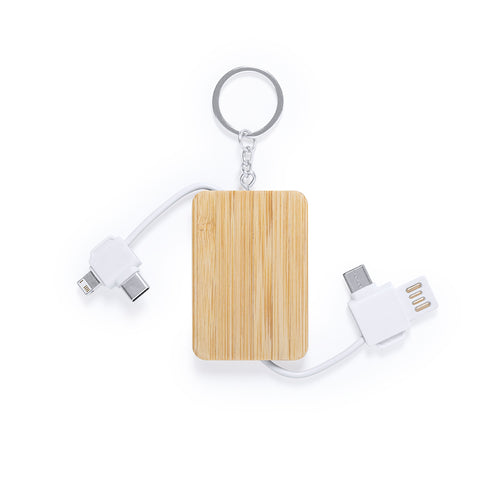 Chargeur porte-clés de la ligne nature au design compact - Rusell Personnalise