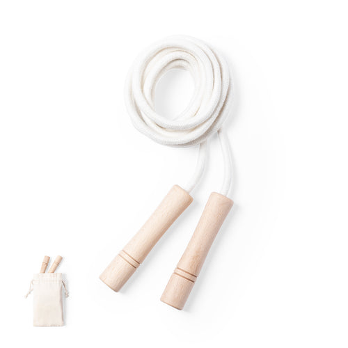 Corde de la ligne nature, avec une corde extra longue de 3 m en coton avec une finition naturelle - Panky Personnalise