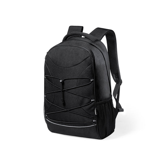 Sac à dos urbain rembourré de la ligne nature, fabriqué en RPET 600D durable, à partir de plastique recyclé, afin de promouvoir la réutilisation des déchets plastiques et de contribuer à la durabilité de la planète...