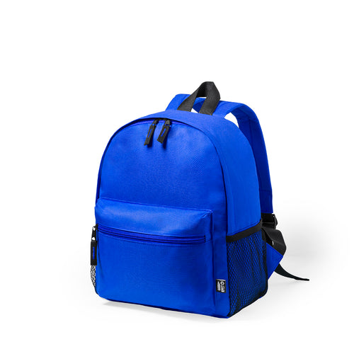 Sac à dos pour enfants en RPET 600D durable, fabriqué à partir de plastique recyclé, pour promouvoir la réutilisation des déchets plastiques et contribuer à la durabilité de la planète - Maggie Personnalise