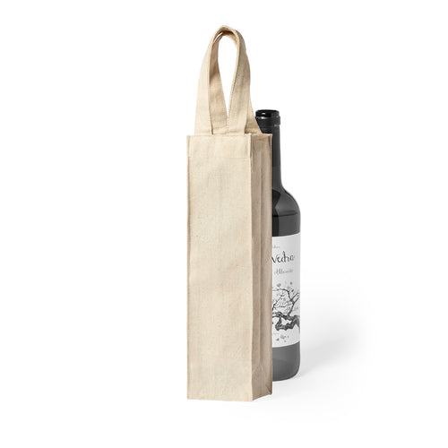 Sac en toile de 220g/m2 pour une bouteille de vin de 75cl - Yaiza Personnalise