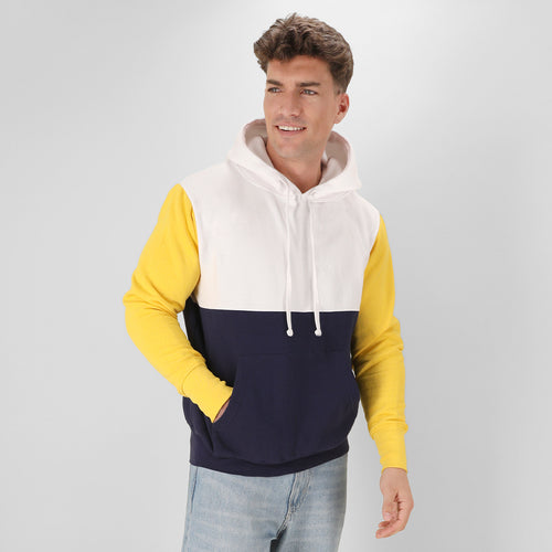 Sweat à capuche unisexe tricolore - Skon Personnalise