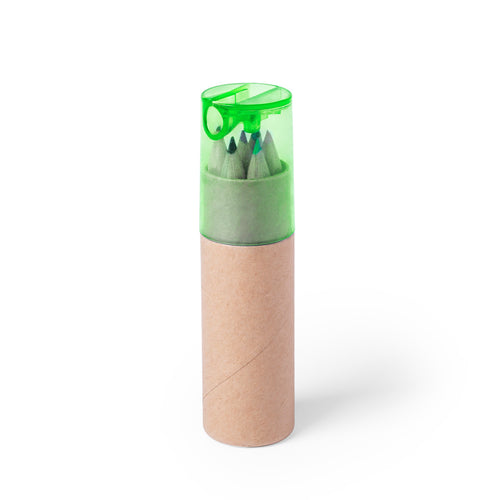 Ensemble de 7 pièces dans un étui en carton naturel avec capuchon transparent disponible - Baby Personnalise