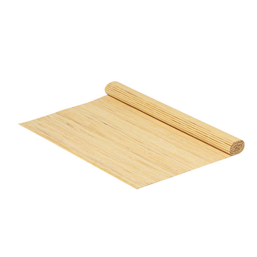 Set de table rectangulaire pliable en bambou avec renforts en fil résistant - Jakarta Personnalise