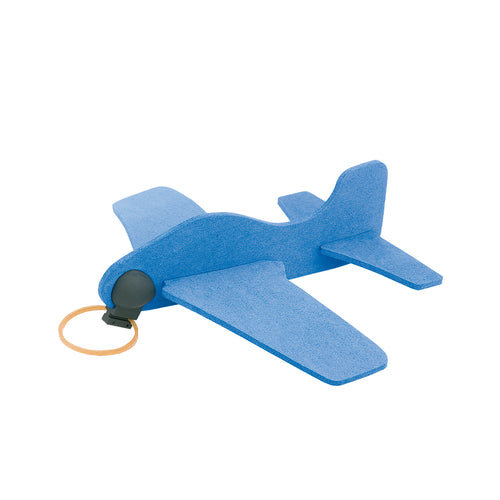 Avion démontable en EVA souple avec élastique de lancement - Barón Personnalise